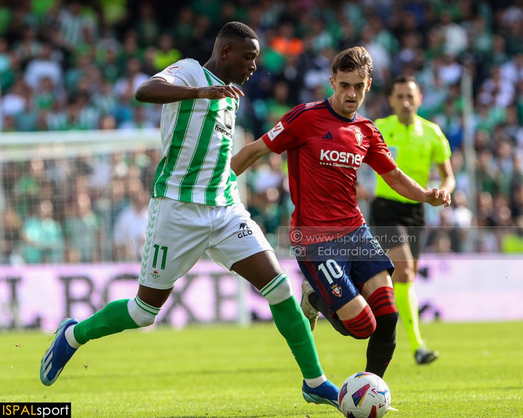 ISPALsport Liga EA Sport Real Betis Osasuna